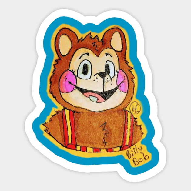 Billy Bob Sticker by BlueGoo